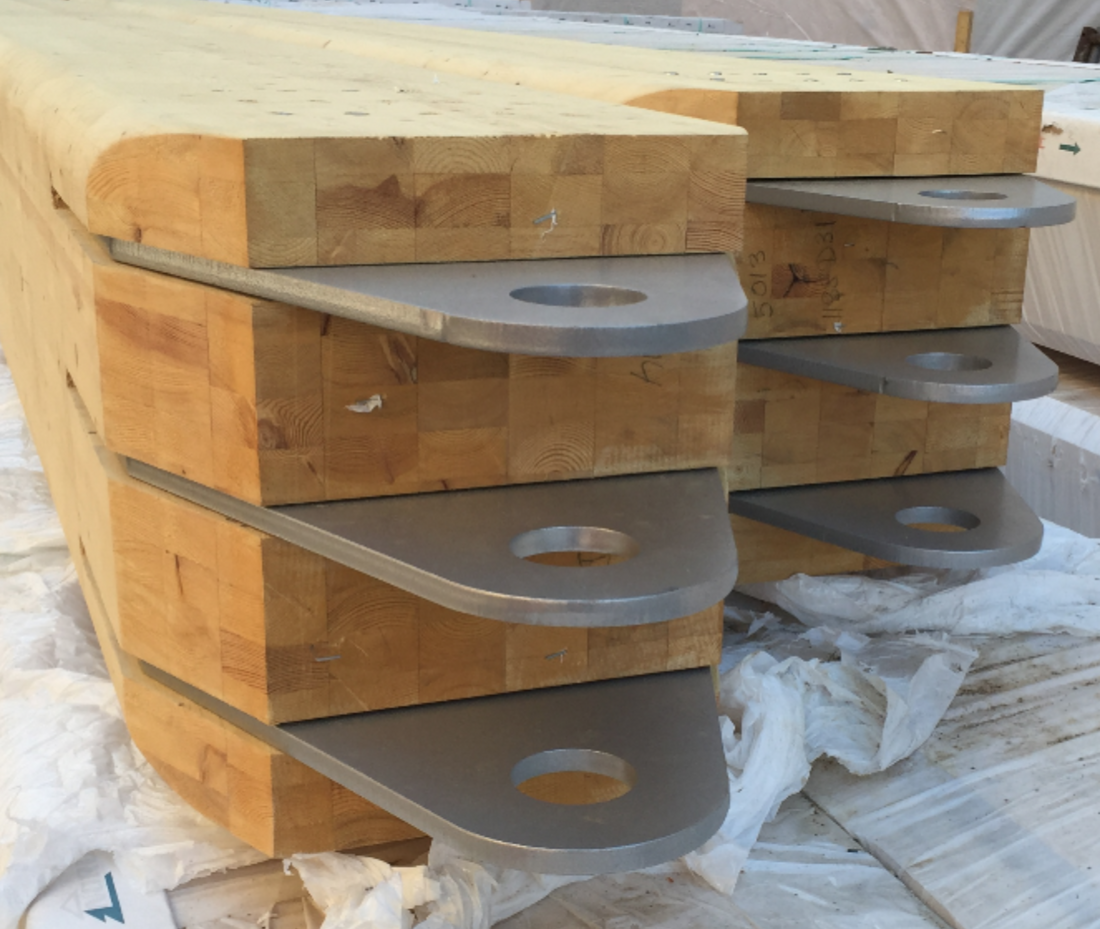 Glued laminated timber