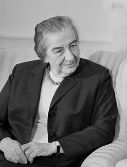 Golda Meir 1973-ban