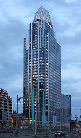 <span class="mw-page-title-main">Great American Tower at Queen City Square</span> 41-story skyscraper in Cincinnati, Ohio