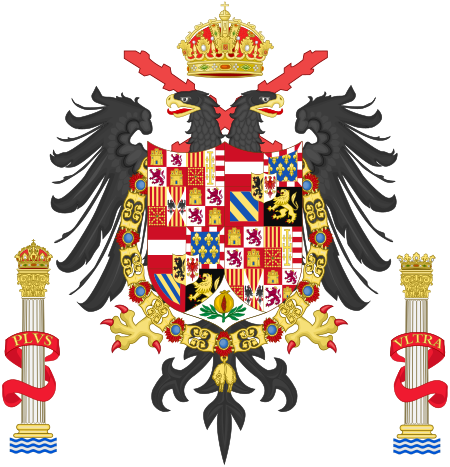 ไฟล์:Greater_Coat_of_Arms_of_Charles_I_of_Spain,_Charles_V_as_Holy_Roman_Emperor_(1530-1556).svg