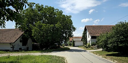 Gumpolding, Blick zur Ortsmitte