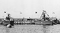 טרפדות בשובר הגלים של בסיס נמל חיפה 1966.