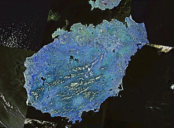 Satellite Image of Hainan Island Hainan satellite.JPG