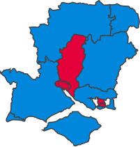 HampshireParliamentaryConstituency1945Results.svg