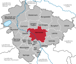 Hannover – Mappa
