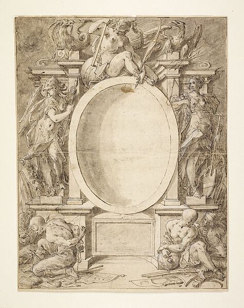 Fichier:Hans von Aachen - Preparatory drawing for Aegidius Sadeler's print.jpg