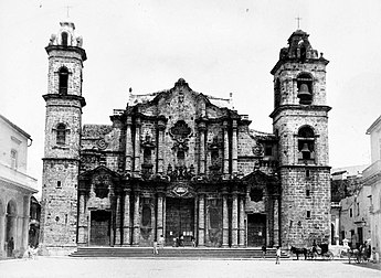 Havana Cathedral, 1748-1777 Havana cathedral main elevation.jpg