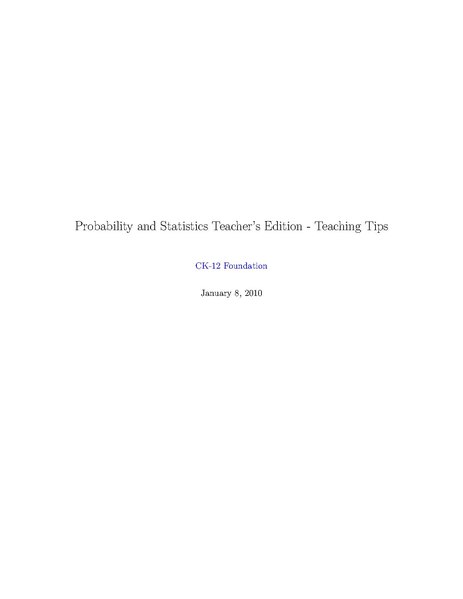 File:High School Probability and Statistics Teacher's Guide.pdf