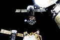 ISSを出発するソユーズTMA-17M