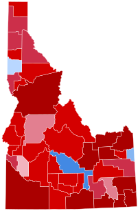 <span class="mw-page-title-main">2020 United States presidential election in Idaho</span> Election in Idaho