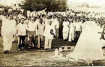 Hare Krishna Konar, Muzaffar Ahmad, A. K. Gopalan, Abdullah Rasul. (In All India Kisan Sabha conference held in Barshul, West Bengal).
