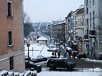 Independence Square, Legionów Piłsudskiego Street and Piłsudskiego Bridge