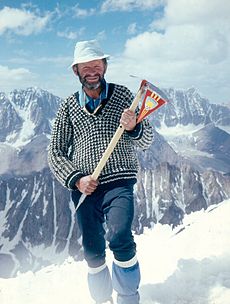 Ivan Kluvánek na expedícii Hindukúš 1974