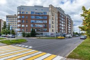 English: Ivana Šamiakina street. Minsk, Belarus Беларуская: Вуліца Івана Шамякіна. Мінск, Беларусь Русский: Улица Ивана Шамякина. Минск, Беларусь