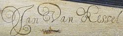 Johan van Kessel den eldres signatur