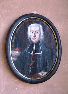 Biskup Filip Gotthard Schaffgotsch, portrét ze zámku Jánský Vrch v Javorníku
