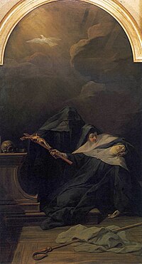 Jean II Restout - The Death of St Scholastica - WGA19319.jpg