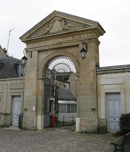 The College of Juilly, where Bonald attended school as a boy.