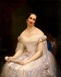 Portrait of Julia Gardiner Tyler