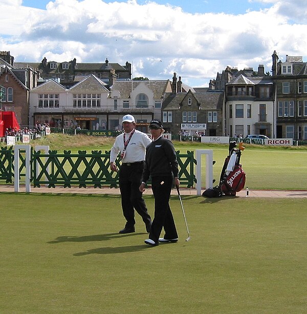 Webb at the 2007 Women's British Open