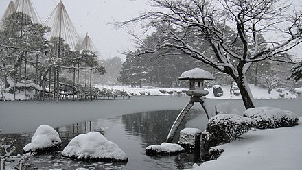 Winter in Kenrokuen
