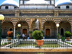 Courtyard of Khalid ibn Al-Walid Mosque