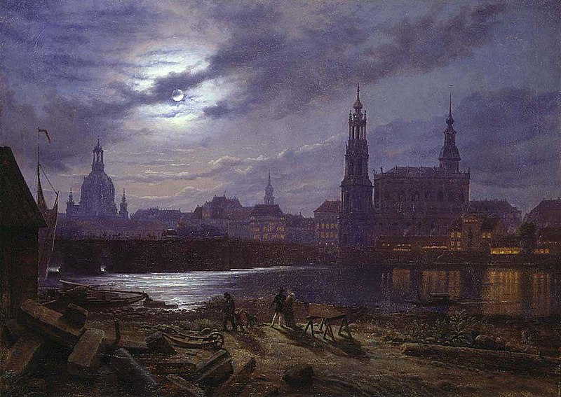 File:Knud Baade - Dresden i måneskinn - NG.M.04256 - National Museum of Art, Architecture and Design.jpg