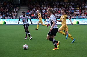 כריסטיאן פרדל אופסטה סקורה 1-2-יעד mot Bodø-Glimt 24. יולי 2016.jpg