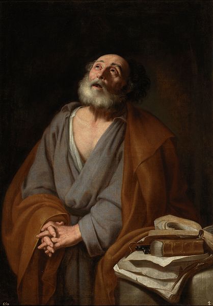 File:Las lágrimas de San Pedro, copia del original de José de Ribera (Museo del Prado).jpg