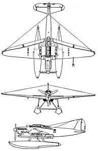 Late 298 3-view L'Aerophile December 1943.jpg