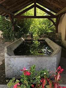 Le lavoir de Boissia.