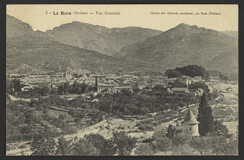 File:Le Buis (Drôme) - Vue générale (34447788375).jpg