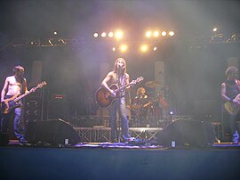 The band performed in 2007