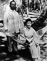 Lý Ngân và vợ Lý Phương Tử (1924)