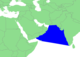 Localizatzione de su mare de Aràbia