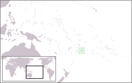Location of Niuē.