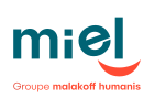 logo de Miel, groupe Malakoff Humanis