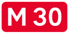 Highway M30 shield))