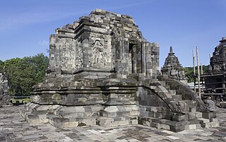 Lumbung Buddhist temple in Indonesia