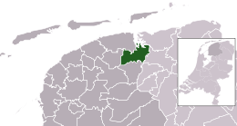 Kollumerland en Nieuwkruisland – Mappa