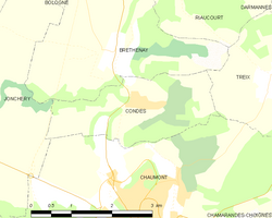 Condes, Haute-Marne: Fransk kommun i departementet Haute-Marne