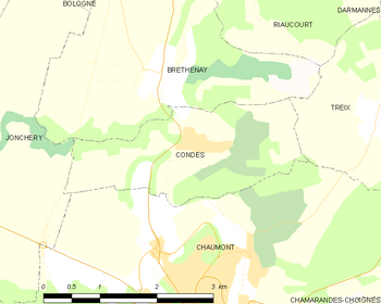 Haute-Marne Condes: Gemeente in Haute-Marne, Frankrijk