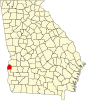 Map of Georgia highlighting Quitman County Map of Georgia highlighting Quitman County.svg