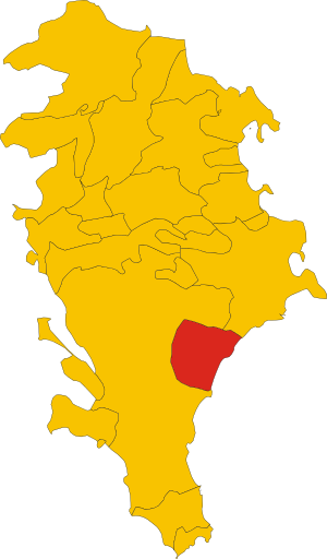 Map of comune of Avola (province of Syracuse, region Sicily, Italy).svg