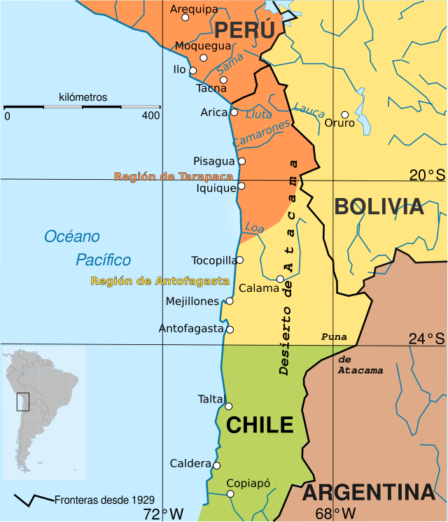 ¿Que buscaba Chile en Bolivia