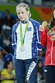 Mariya Stadnik at the 2016 Summer Olympics, Women's Freestyle Wrestling 48 kg awarding ceremony 2.jpg