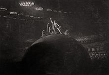 John Martin's c. 1823-1827 engraving, Satan Presiding at the Infernal Council, served as the design of the Galactic Senate in the 1999 film Star Wars: Episode I - The Phantom Menace. Martin, John - Satan presiding at the Infernal Council - 1824.JPG