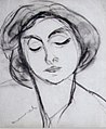 zelfportret door Jacqueline Marvaloverleden op 28 mei 1932