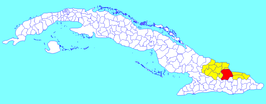 Kaart van Mayarí