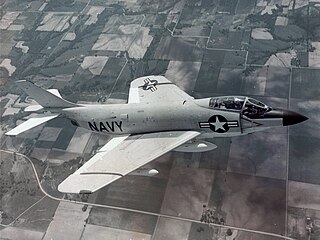 McDonnell F3H Demon US Navy fighter aircraft